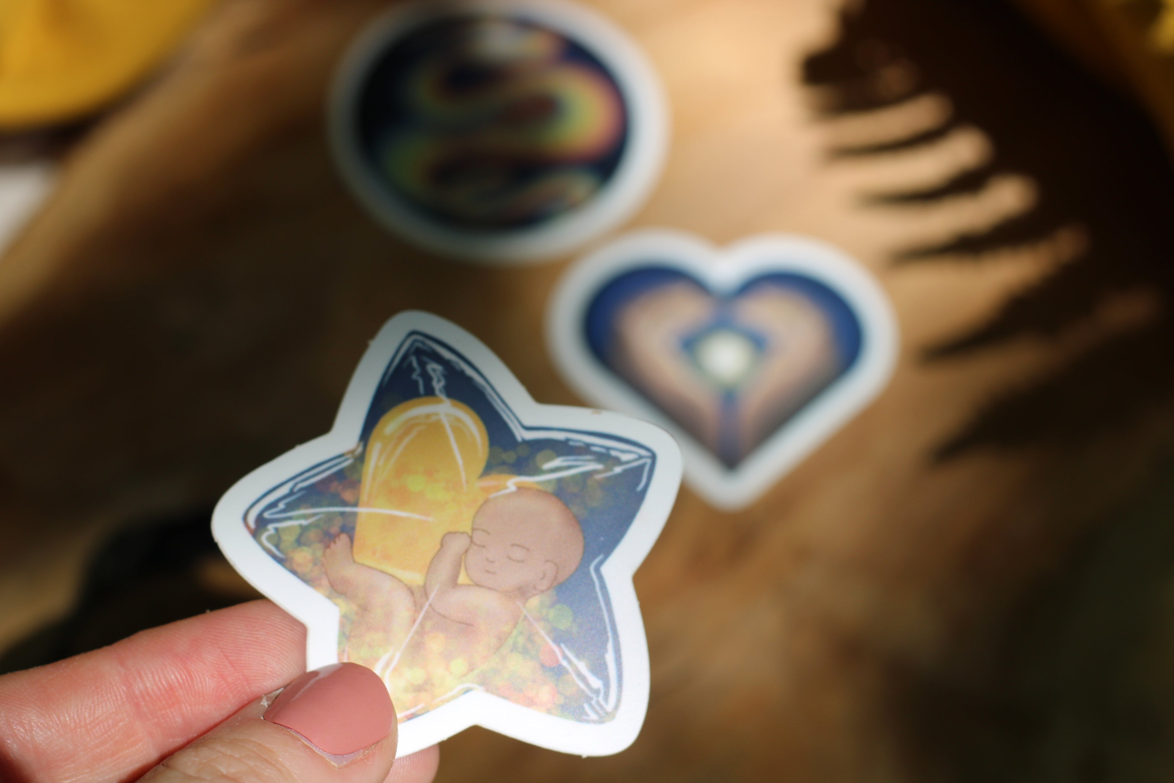 Stickerset Sternen- & Regenbogenmomente
